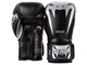 Перчатки боксерские VENUM Giant 3.0 Boxing Gloves 14 унций черный/серебристый (3984) - изображение 5