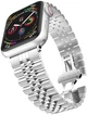 Металлический ремешок Fruct 5-Bead Rolex Metal Band для Apple Watch 42/44/45/46/49 mm Silver - изображение 1