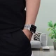 Металлический ремешок Fruct 5-Bead Rolex Metal Band для Apple Watch 42/44/45/46/49 mm Silver - изображение 4