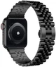 Металлический ремешок Fruct 5-Bead Rolex Metal Band для Apple Watch 42/44/45/46/49 mm Black - изображение 2