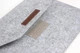 Чехол-конверт из войлока Fruct Felt NW15/16 для MacBook Pro 16/Pro Retina 15 (2012-2015) Серый - изображение 6