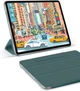 Магнитный силиконовый чехол-книжка STR Buckles Magnetic Case for iPad Pro 11 (2018 | 2020 | 2021 | 2022) - Dark Green - изображение 4