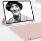 Силиконовый чехол-книжка с держателем для стилуса STR Air Protection Case for iPad Pro 11 (2018 | 2020 | 2021 | 2022) - Pink - изображение 7
