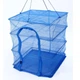 Сетка для сушки рыбы (фруктов и овощей) трехъярусная 50х50х55 Stenson Blue - изображение 3