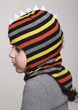 Зимова шапка шолом Beezy для хлопчика 1615-50-22 Дино нар. 2 (50-53 см) - зображення 2