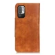 Чехол UniCase Vintage Wallet для Xiaomi Redmi Note 10 5G / Poco M3 Pro - Brown - изображение 3