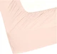 Трикотажная простынь luxtex на резинке home Collection 180х200см Пудра - изображение 4