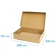 Коробка (500 х 320 х 110), для чобіт, бура Упаковочка # 182 - изображение 1