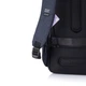 Рюкзак антивор XD Design Bobby Hero Small 13,3' , RFID защита, USB-порт, синий - изображение 3