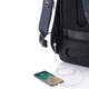 Рюкзак антивор XD Design Bobby Hero Small 13,3' , RFID защита, USB-порт, синий - изображение 2