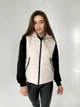 Жилет жіночий з капюшоном K&ML 026 XS - S ( 42 - 44 ) Бежевий ( 026 - 02 ) - зображення 1
