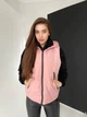 Жилет жіночий з капюшоном K&ML 026 XS - S ( 42 - 44 ) Рожевий ( 026 - 03 ) - зображення 5