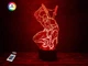 3D ночник "Дэдпул" (УВЕЛИЧЕННОЕ ИЗОБРАЖЕНИЕ) + пульт ДУ + сетевой адаптер+ батарейки (3ААА) 3DTOYSLAMP - изображение 1