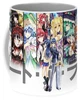Керамическая кружка с принтом аниме Рандеву с жизнью Date A Live для кофе и чая 330 мл (184BA0CC2021) - изображение 2