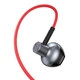 Наушники Baseus Encok H19 Wired Earphone 3.5mm Красный - изображение 5