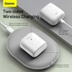 Беспроводные Bluetooth наушники Baseus Encok TWS W06 с функцией беспроводной зарядки Qi Белый - изображение 11