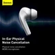 Беспроводные Bluetooth наушники Baseus Encok True Wireless TWS Earphones W3 Белый - изображение 12