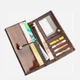 Женский кошелек кожаный ST Leather Accessories 18906 Коричневый - изображение 4