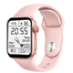 Розумний смарт годинник Smart Watch 44mm Bluetooth LUX32 PRO Series 6 Aluminium + 2 РЕМІШКА (додаток RDFIT) PINK - зображення 13