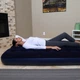 Двухместный надувной матрас Pavillo Bestway 67003 с велюровым покрытием 152х203х22 см - изображение 6
