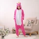 Женская кигуруми пижама взрослая и подростковая Kigurumi Единорог Розовый XL 175-185 см. (1009) - изображение 1