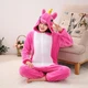 Женская кигуруми пижама взрослая и подростковая Kigurumi Единорог Розовый M 155-165 см. (1009) - изображение 3