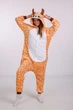 Женская кигуруми пижама взрослая и подростковая Kigurumi Олень Бемби Бежевый M 155-165 см. (1040) - изображение 1