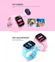 Смарт часы детские HAVIT HV-KW10 с видеосвязью pink - зображення 6