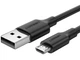 Кабель Ugreen US289 USB - Micro USB Cable 1.5 м Black (UGR-60137) - изображение 1
