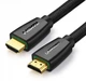 Кабель Ugreen HD118 High-End HDMI Cable Nylon Braid 1.5 м Black (UGR-40409) - изображение 2