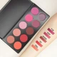 Палетка из 10 матовых помад MESAUDA Matte Lipstick Palette - изображение 5