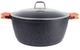 Кастрюля с мраморным антипригарным покрытием Bohmann (7350-26MRB) - 5 л / 26 см - изображение 1