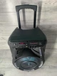 Мощная акустическая Bluetooth система с проводным микрофоном ZPX ZX-7773 портативная колонка аккумуляторная 100-150 Вт Черная - изображение 3
