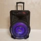 Аккумуляторная акустическая система Bluetooth колонка с микрофоном ZPX ZX-7774 с LED подсветкой/микрофоном и пультом управления Черная - изображение 4