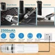 Автомобильный пылесос ручной портативный Car Vacuum Cleaner для уборки Grikey Mini (2500mAh, 75W, USB) - изображение 3