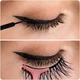 Набор ресниц Magnetic Eyeliner and Eyelashes на магнитной подводке 4 пары 1234 Mix1 чёрный - изображение 3