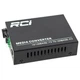Медіаконвертер RCI 100M, 20km, SC, RJ45, Tx 1310nm, standart size metal case (RCI902W-FE-20-T) - зображення 1