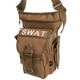 Сумка тактична на стегно SILVER KNIGHT SWAT (нейлон, оксфорд 900D, р-р 28х27х10см, 7л, Хакі) (TY-229_Хакі) - изображение 4