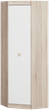 Шкаф угловой Эверест Соната 700 70х70х205 см Комби Сонома Белый - изображение 1