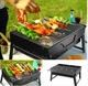 Мангал Барбек'ю Гриль складний BBQ гриль Мангал чемодан Mensory Grill Portable - изображение 8