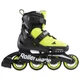 Ролики дитячі Rollerblade Microblade SE Neon Yellow Black (28-32) - изображение 3