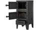 Стальная печь на дровах с конфоркой 5 кВт Ackerman w2 PW2 300х610х330 мм - изображение 3