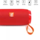 Портативна бездротова стерео Bluetooth колонка T&G 106 c USB і MicroSD Червона (106 Red) - зображення 4