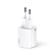 Адаптер сетевой USAMS T37 Super si Fast Charger US-CC128 |1USB/1Type-C, 20W, PD3.0/QC| белый - изображение 2