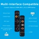 Адаптер HDMI ARC - Optical - Coaxial перетворювач екстрактор конвертер аудіо звуку в 5.1 Toslink / Коаксіальний + Аналоговий стерео 2.0 RCA тюльпани / міні джек 3.5 мм (AY80_PRO) - зображення 5