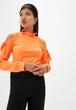 Жіноча блузка Подіум Kosmo 21260-ORANGE S Помаранчевий - зображення 1