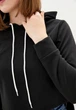 Женская кофта с капюшоном Подіум Short 27907-BLACK XXL Черный - изображение 4
