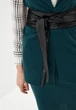 Женская безрукавка с поясом Подіум Alvina 27552-DARKGREEN S Зеленый - изображение 4