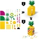Подставка для карандашей LEGO DOTs Ананас 351 деталей (41906) - изображение 8