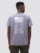 Футболка хлопковая длинная мужская Alpha Industries Blood Chit Tee UTB49001G1 2XL Серая (640631002563) - изображение 2